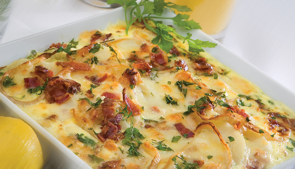 Bacon, Potato & Onion Frittata