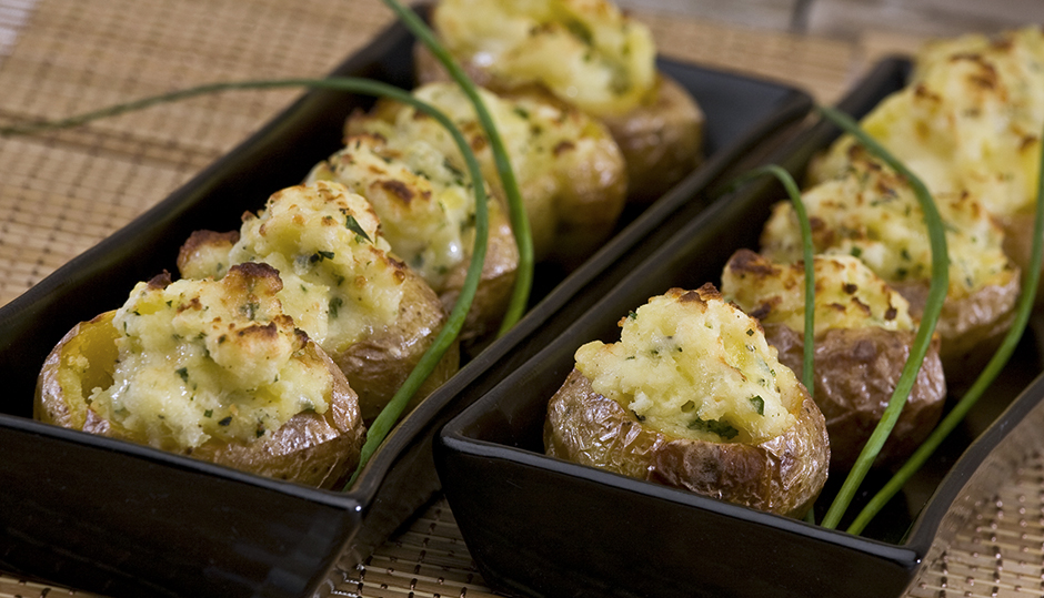 Mini Twice-Baked Potatoes