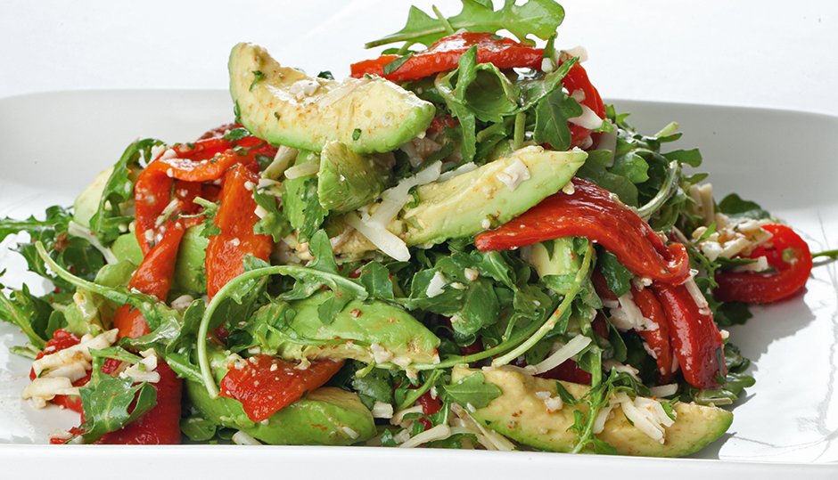 Adams Reserve Avocado, Roasted Pepper and Cheddar Salad