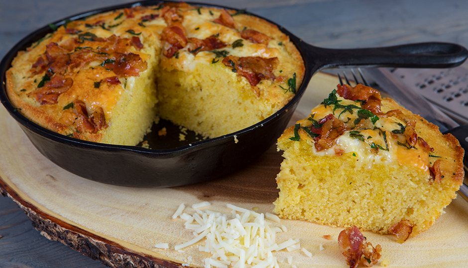 Cheddar & Bacon Corn Bread