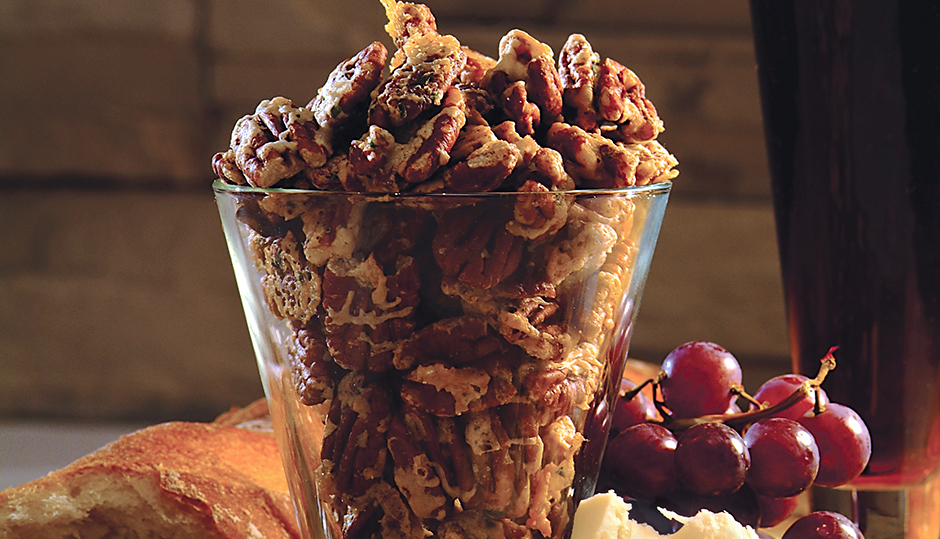 Spicy Toasted Pecans