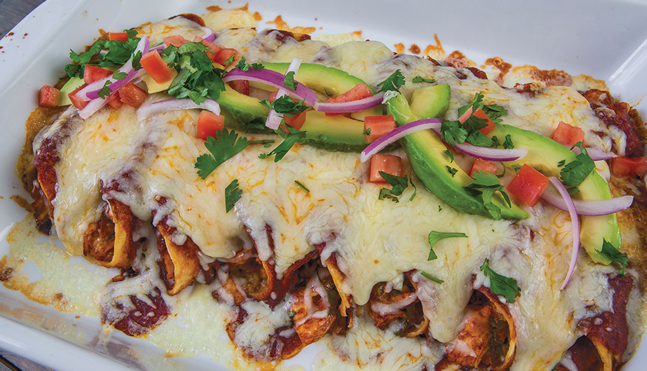 Roasted Chicken Enchiladas