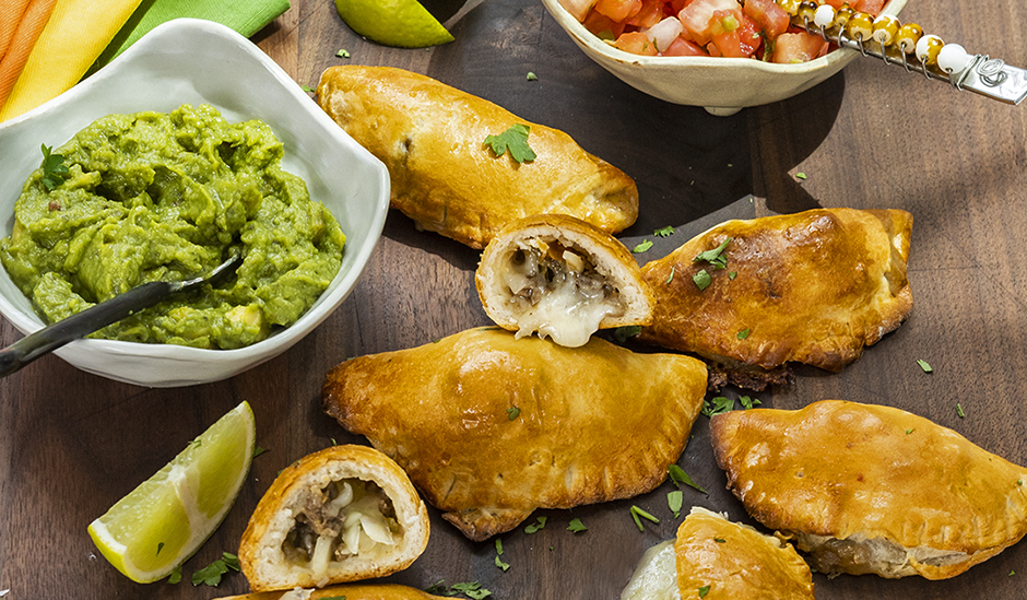 Cheddar, Beef & Cumin Empanadas